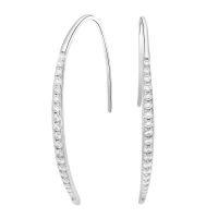 Joanli Nor Silver Cz Earrings